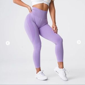 NVGTN Lilac Contour Seamless Leggings
